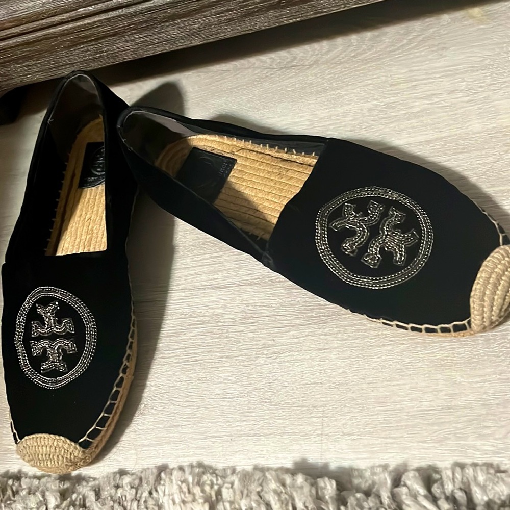 Tory Burch womens espadrille size 10